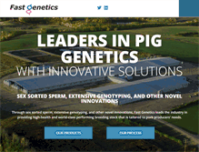 Tablet Screenshot of fastgenetics.com